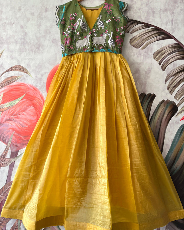 Pichwai Gown