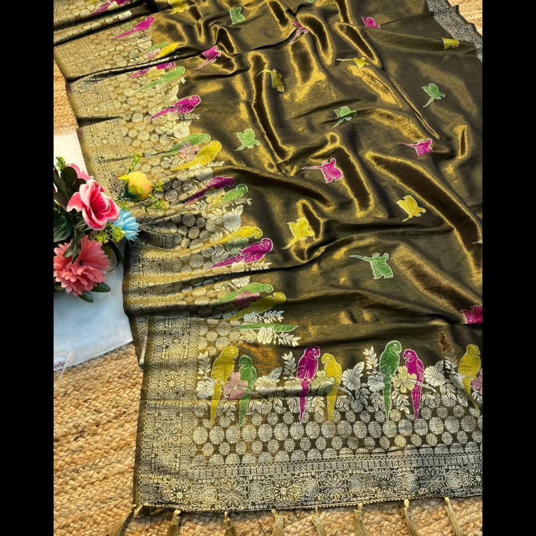 Tissue Silk Weaving Sarees