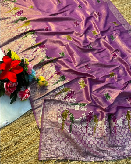 Tissue Silk Weaving Sarees