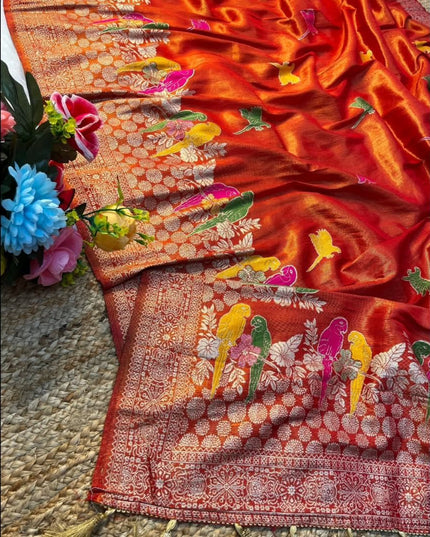 Tissue Silk Weaving Sarees