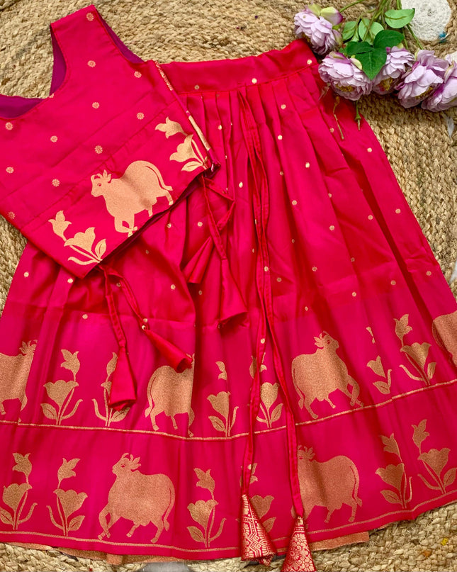 Soft Silk  Pichwai  Lehengas