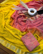 Lemon Yellow × Blush Pink