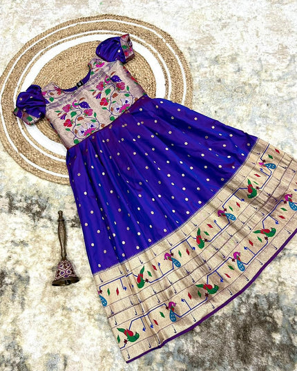 Paithani frock