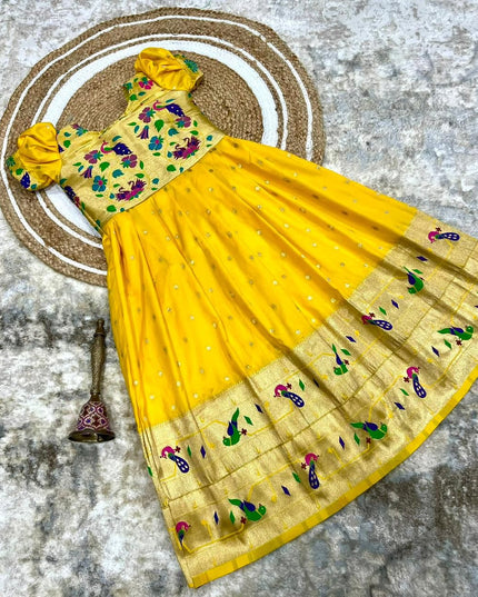 Paithani frock