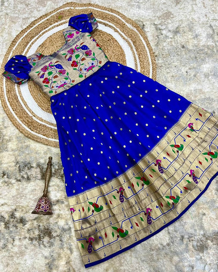 Paithani frock