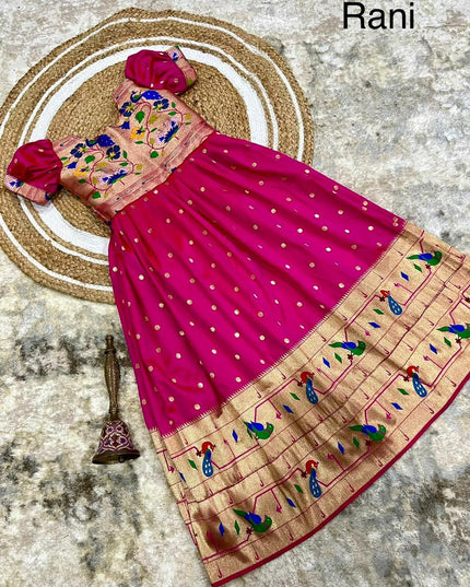 Paithani frock