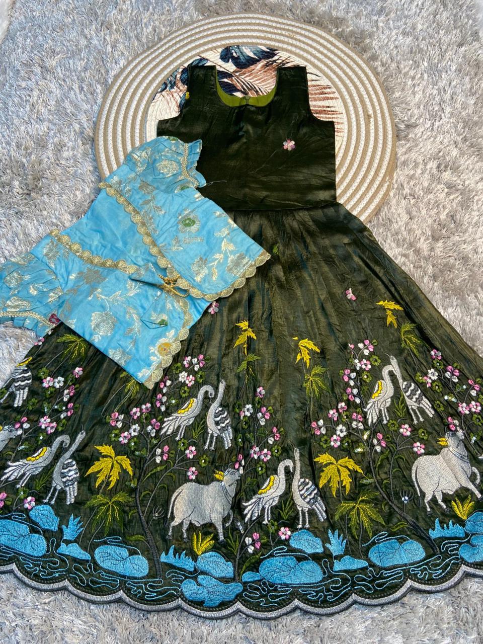 Soft Nylon Silk Gown with Coat