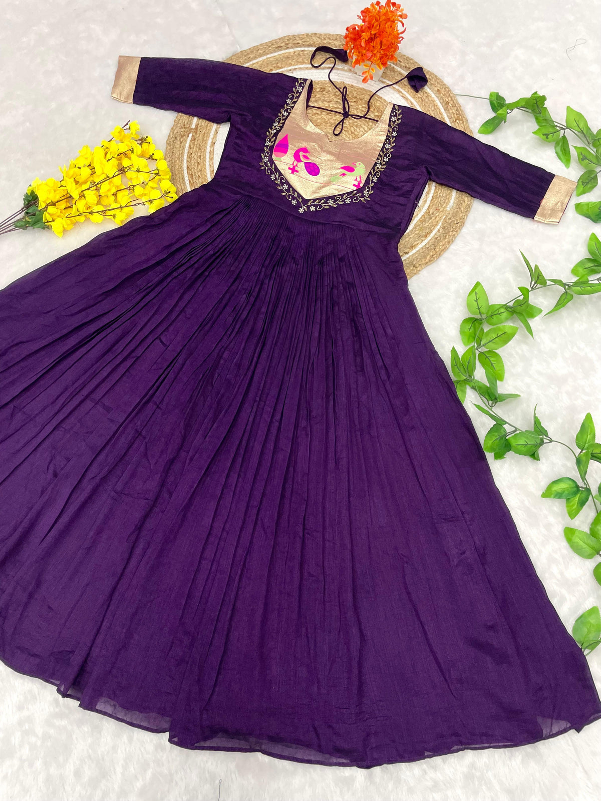 Paithani Gown