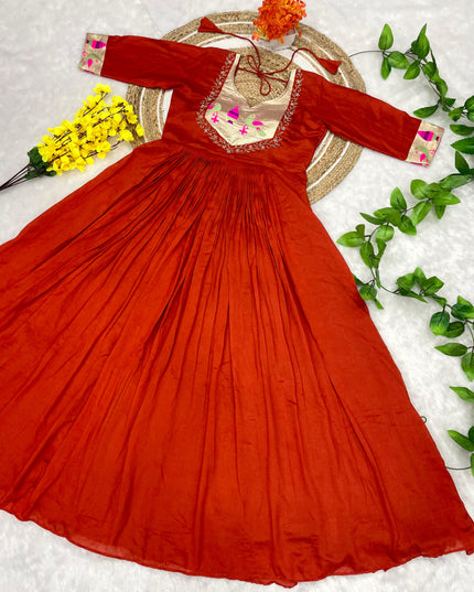 Paithani Gown