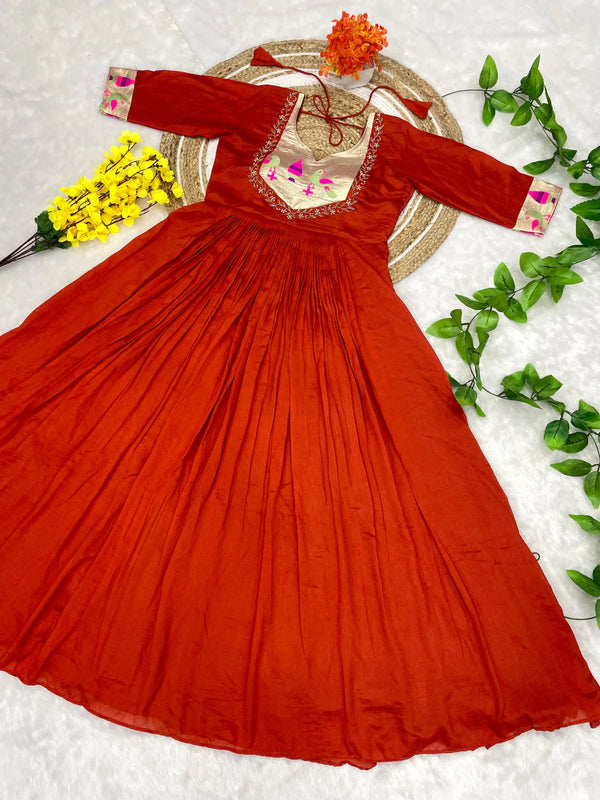 Paithani Gown
