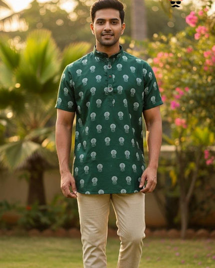 Short Kurta Half Sleeves