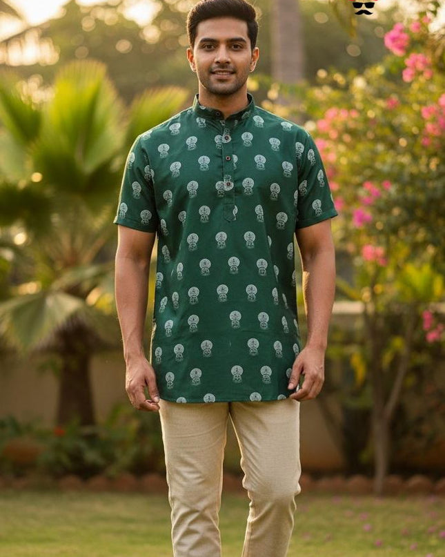 Short Kurta Half Sleeves