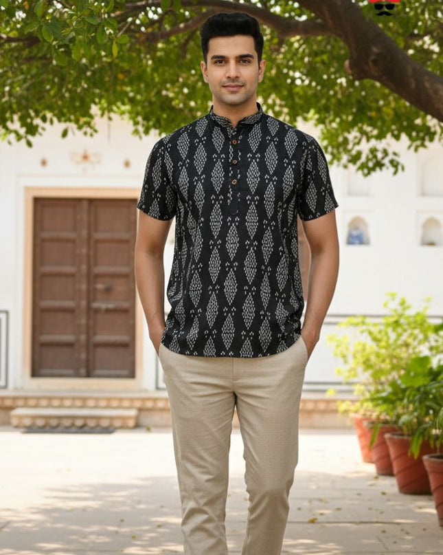 Short Kurta Half Sleeves