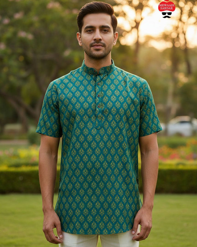 Short Kurta Half Sleeves
