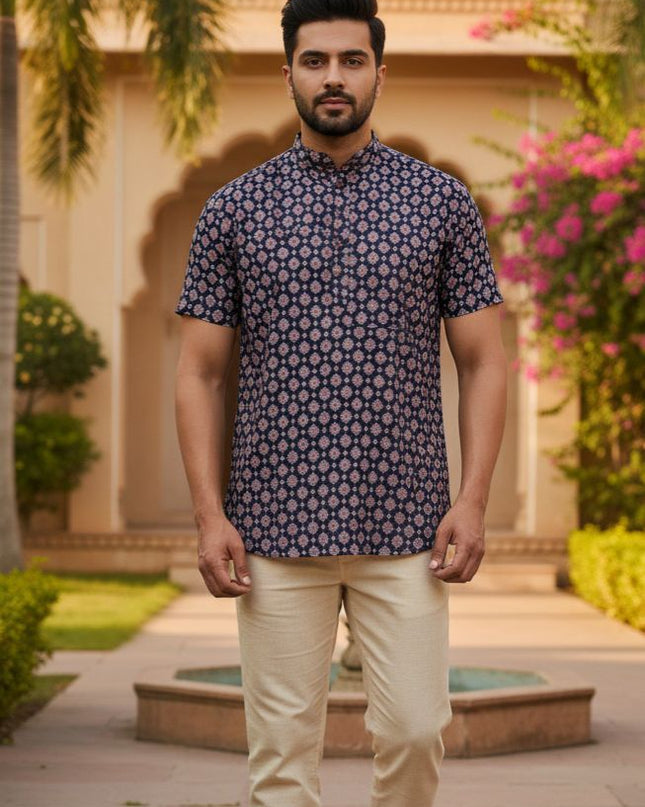 Short Kurta Half Sleeves