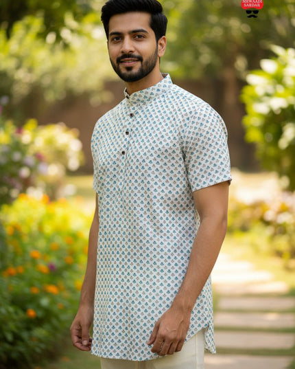 Short Kurta Half Sleeves