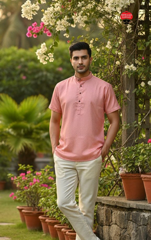 Short Kurta Half Sleeves
