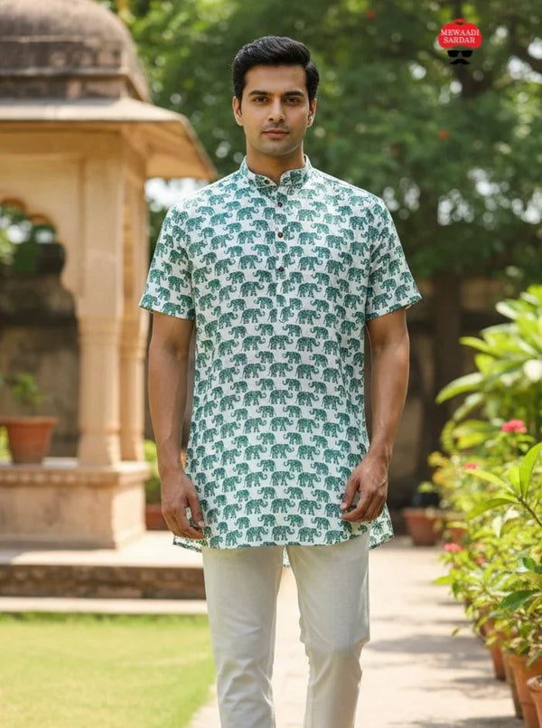 Short Kurta Half Sleeves