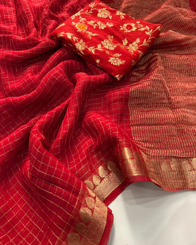 Viscose Georgette Sarees
