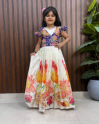 Royal blue and Ivory / 1 Year