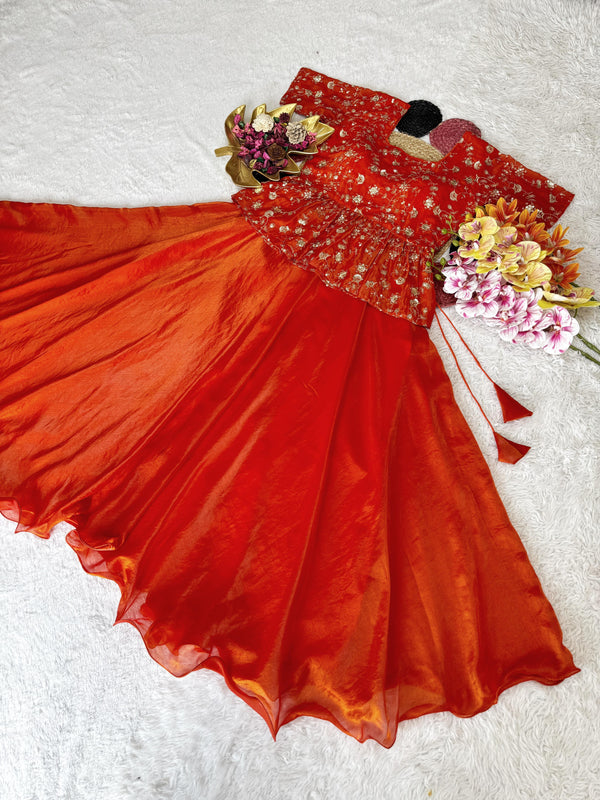 Peplum Lehenga