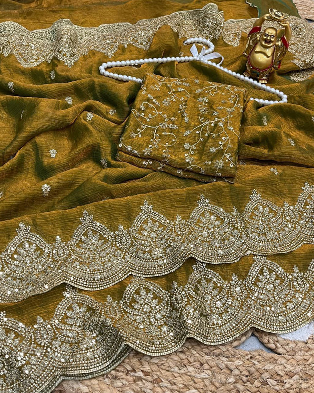 Chiffon Silk Sarees