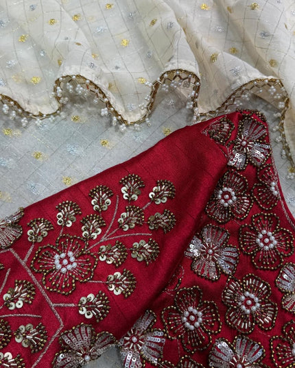 Cruchy Georgette Saree