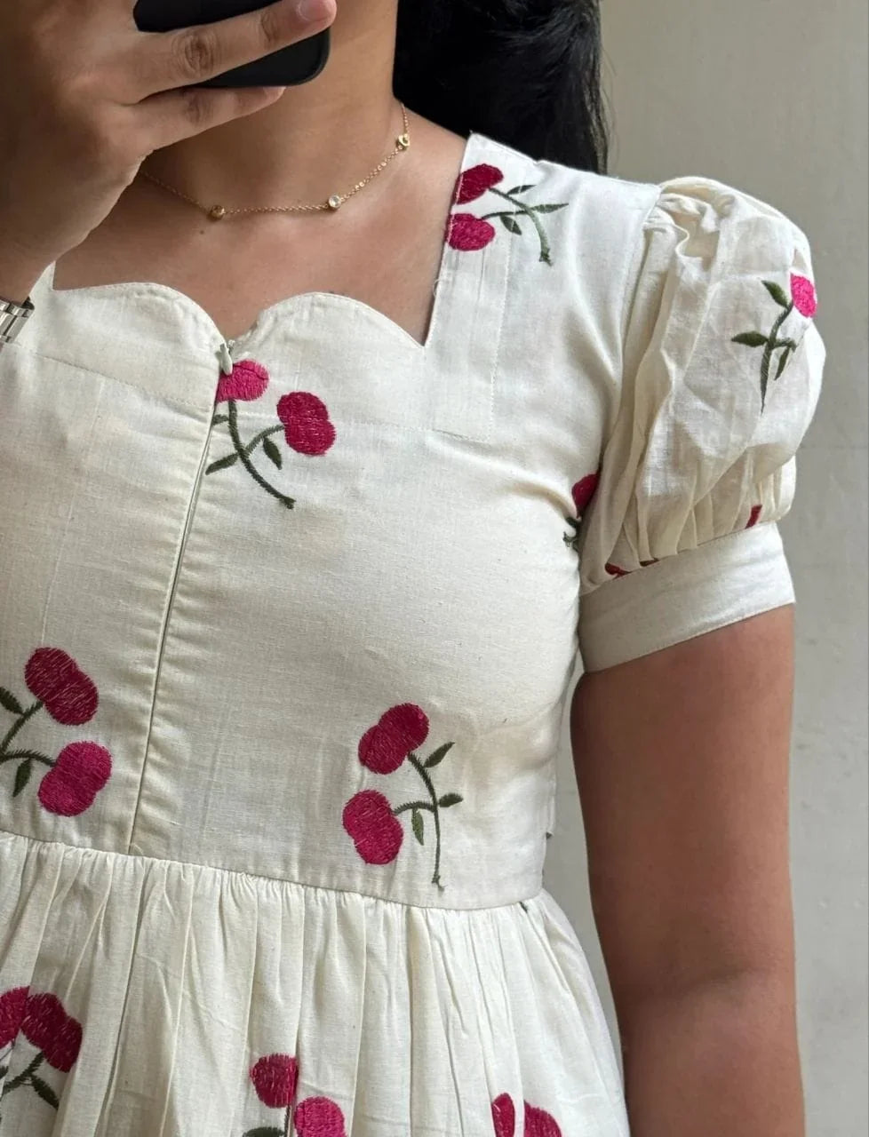 Chanderi Cotton Freeding Frocks