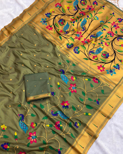 Bamboo Tissue Silk Sarees
