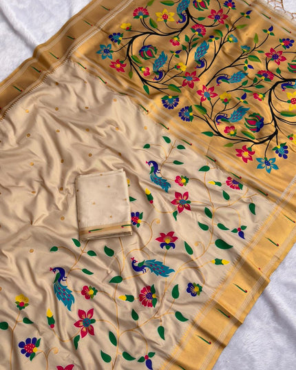 Bamboo Tissue Silk Sarees
