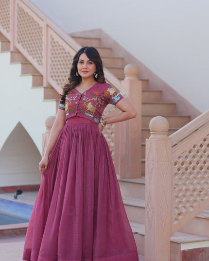 Gown With Coat Adults