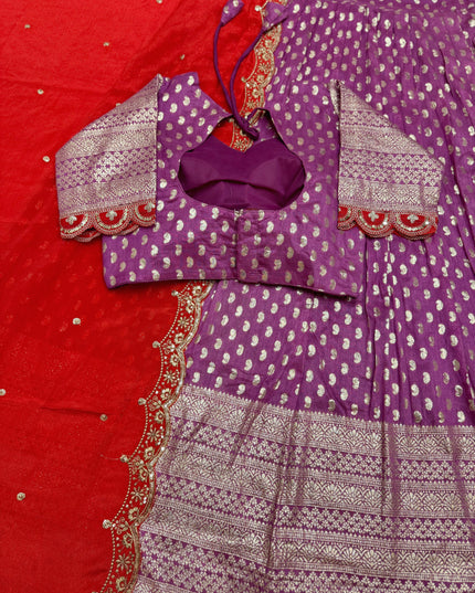 Viscose Tissue Silk Beautiful Lehenga Choli