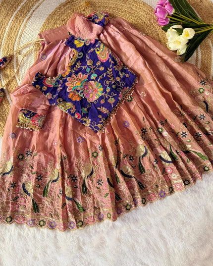 Frendy Silk Kids Lehanga Choli