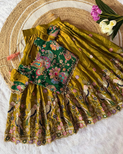 Frendy Silk Kids Lehanga Choli