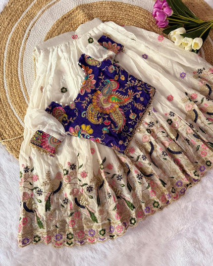 Frendy Silk Kids Lehanga Choli