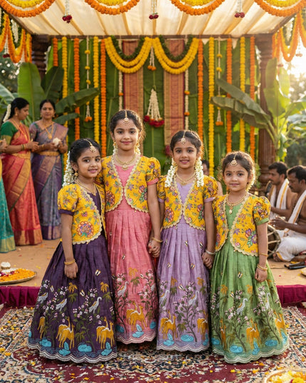 premium Gown With Print Coat Dresses