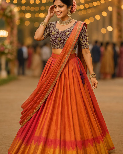 Rang Mahal Festive Lehenga