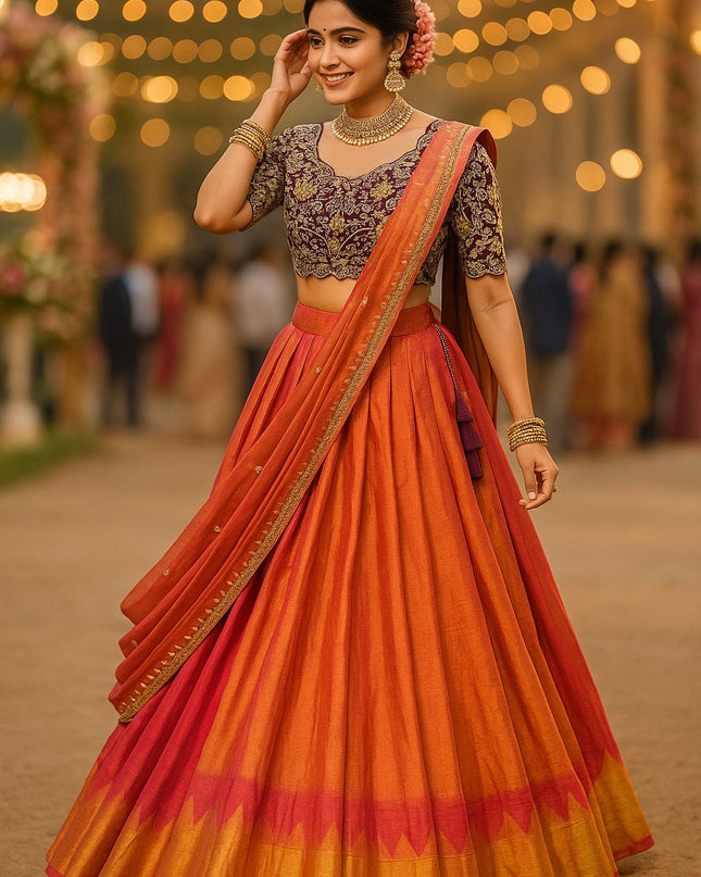 Rang Mahal Festive Lehenga