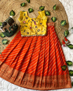 Sunflower Yellow & Orange / 0-3 Months