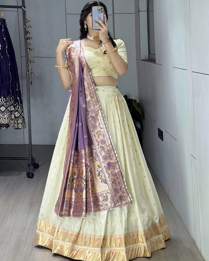 Paithani Silk Lehangas