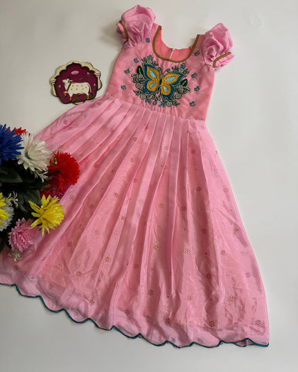 Butterfly Gown For Kids