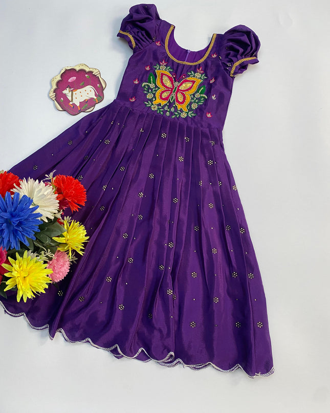 Butterfly Gown For Kids