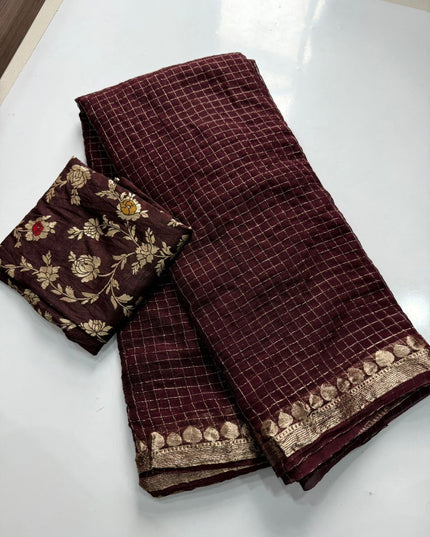 Viscose Georgette Sarees