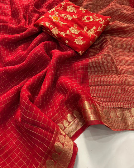 Viscose Georgette Sarees