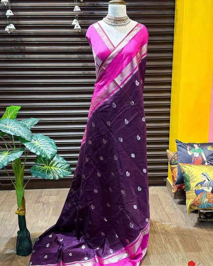 Banarasi Warm Silk Dyed Sarees