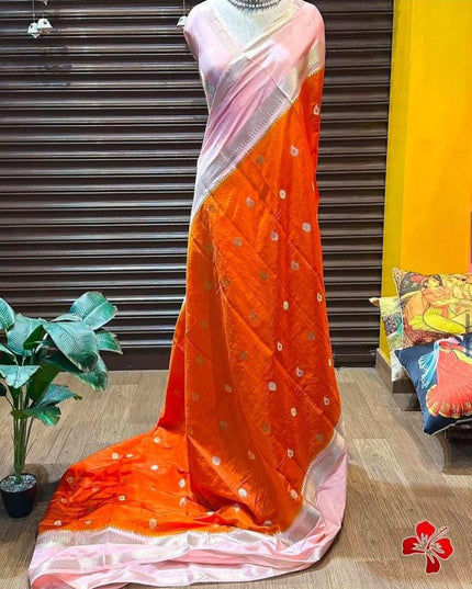 Banarasi Warm Silk Dyed Sarees