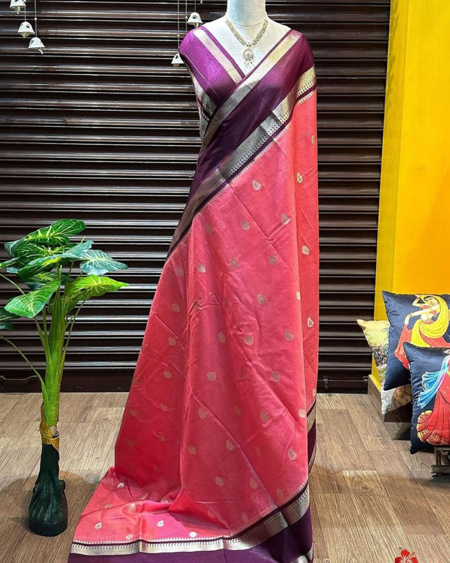 Banarasi Warm Silk Dyed Sarees