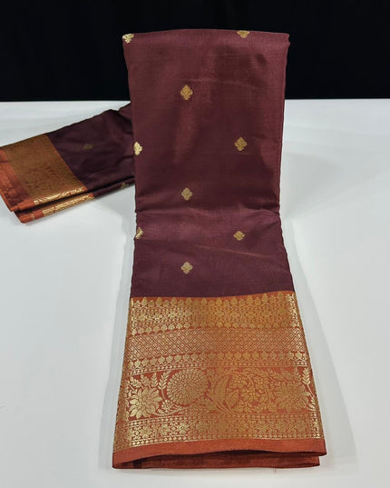 Banarasi semi-katan Saree