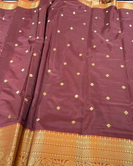 Banarasi semi-katan Saree