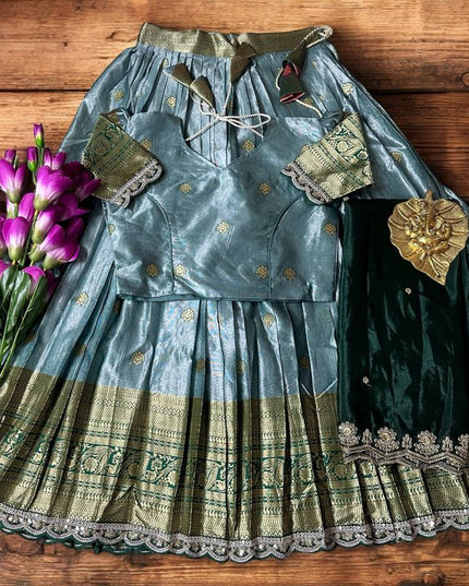 Simmer Silk Kids Lehenga Choli